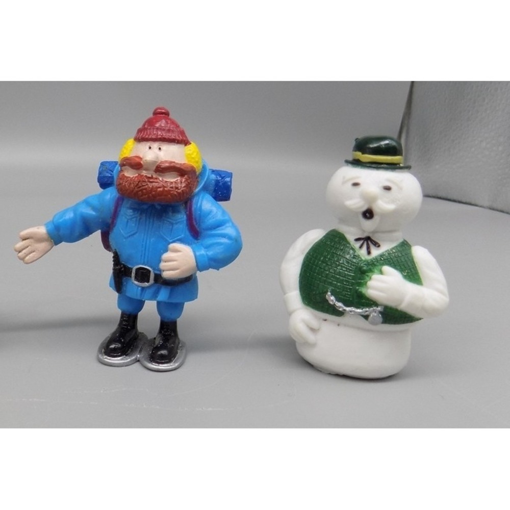 8 Rudolph The Red Nosed Reindeer PVC Figures Licensed Beverly Hills Teddy Bear - Picture 4 of 9